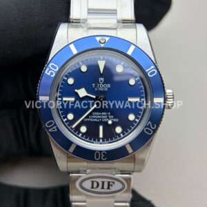 DIF Factory Tudor Black Bay 54 M79000B-0001 37mm blue aluminum bezel blue dial