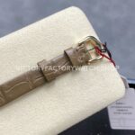 DR Factory Cartier Baignoire WGBA0007 31.4mm Yellow Gold Leather Strap Roman Numerals Silver Dial (10) DR Factory Cartier Baignoire WGBA0007 31.4mm Yellow Gold Leather Strap Roman Numerals Silver Dial