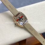 DR Factory Cartier Baignoire WGBA0007 31.4mm Yellow Gold Leather Strap Roman Numerals Silver Dial (5) DR Factory Cartier Baignoire WGBA0007 31.4mm Yellow Gold Leather Strap Roman Numerals Silver Dial