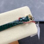 DR Factory Cartier Baignoire WJBA0038 31.4mm Yellow Gold Diamond Bezel Roman Numerals Silver Dial