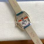 DR Factory Cartier Baignoire WJBA0038 31.4mm Yellow Gold Diamond Bezel Roman Numerals Silver Dial