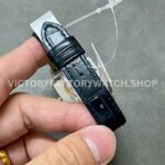 F1 Factory Cartier Santos Dumont WSSA0023 27.5mm Steel Leather Strap Roman Numerals Silver Dial