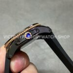 F5 Factory Cartier Calibre de Cartier Diver W2CA0004 42mm Steel Rubber Strap Roman Numerals Black Dial (6) F5 Factory Cartier Calibre de Cartier Diver W2CA0004 42mm Black Steel Rubber Strap Roman Numerals Black Dial