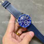 F5 Factory Cartier Calibre de Cartier Diver WSCA0010 42mm Steel Blue Rubber Strap Roman Numerals Blue Dial