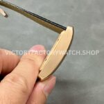 F5 Factory Cartier Tank MC W5330001 34mm Rose Gold Leather Strap Roman Numerals White Dial (8) F5 Factory Cartier Tank MC W5330001 34mm Rose Gold Leather Strap Roman Numerals White Dial