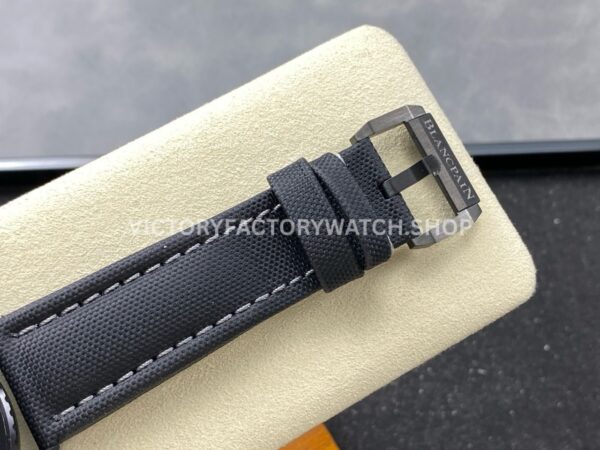 GF Factory Blancpain Fifty Fathoms Bathyscaphe 5000-0130-B52A 43mm Ceramic Textile Strap Black Dial