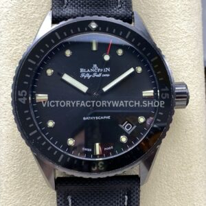GF Factory Blancpain Fifty Fathoms Bathyscaphe 5000-0130-B52A 43mm ceramic black dial