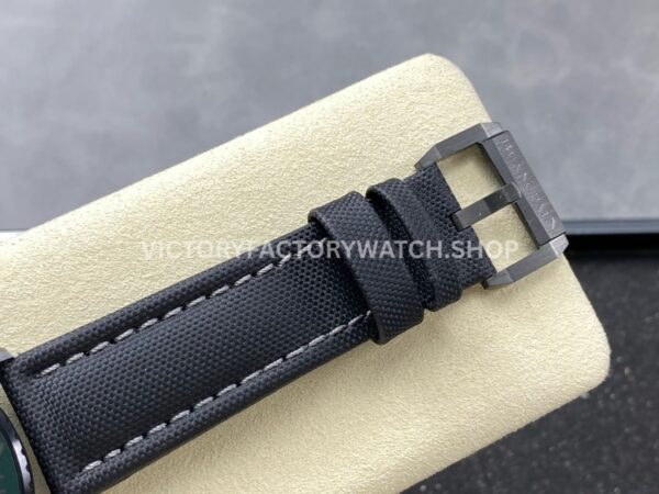 GF Factory Blancpain Fifty Fathoms Bathyscaphe 5000 0153 01S 43mm Ceramic Textile Strap Green Dial (7) GF Factory Blancpain Fifty Fathoms Bathyscaphe 5000 0153 01S 43mm Ceramic Textile Strap Green Dial