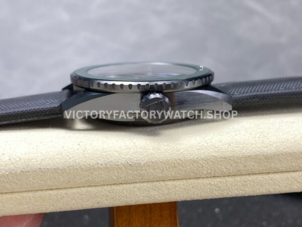 GF Factory Blancpain Fifty Fathoms Bathyscaphe 5000 0153 01S 43mm Ceramic Textile Strap Green Dial (8) GF Factory Blancpain Fifty Fathoms Bathyscaphe 5000 0153 01S 43mm Ceramic Textile Strap Green Dial
