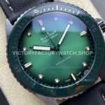 GF Factory Blancpain Fifty Fathoms Bathyscaphe 5005-0153-NABA 43mm Ceramic Textile Strap Green Dial