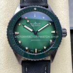 GF Factory Blancpain Fifty Fathoms Bathyscaphe 5005-0153-NABA 43mm ceramic green dial