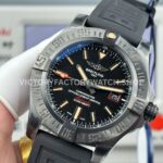 GF Factory Breitling Avenger Blackbird V17311101B1W1 44mm Titanium Military Canvas Strap Black Dial