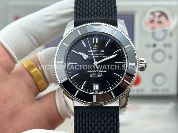 GF Breitling Superocean Heritage B20 AB2010121B1A1 steel black dial