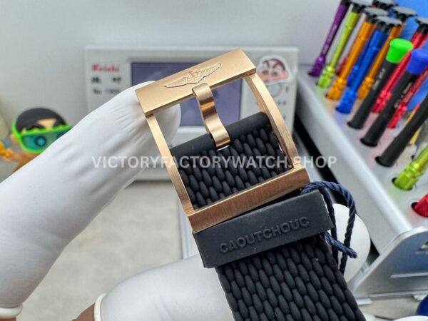 GF Factory Breitling Superocean Heritage B20 RB2010121B1S1 42mm Rose Gold Rubber Strap Black Dial (4) GF Factory Breitling Superocean Heritage B20 RB2010121B1S1 42mm Rose Gold Rubber Strap Black Dial