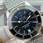 GF Factory Breitling Superocean Heritage B20 UB2010121B1A1 42mm GoldSteel Black Dial (5) GF Factory Breitling Superocean Heritage B20 UB2010121B1A1 42mm Gold/Steel Black Dial