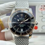 GF Factory Breitling Superocean Heritage B20 UB2010121B1A1 42mm GoldSteel Black Dial (8) GF Breitling Superocean Heritage B20 UB2010121B1A1 gold steel
