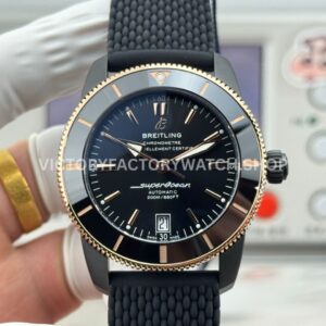 GF Breitling Superocean Heritage B20 UB2010121B1S1 black dial rubber strap