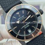 GF Factory Breitling Superocean Heritage B20 UB2010121B1S1 42mm Steel Rubber Strap Black Dial (9) GF Factory Breitling Superocean Heritage B20 UB2010121B1S1 42mm Steel Rubber Strap Black Dial