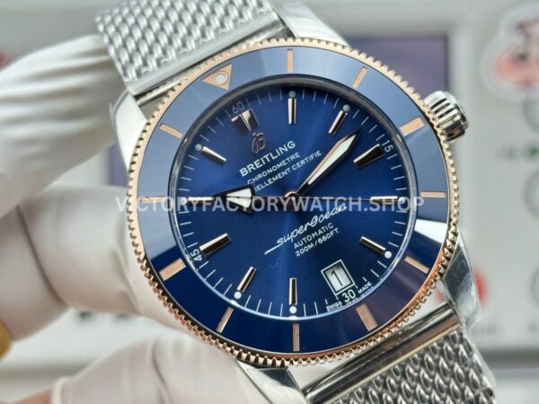 GF Factory Breitling Superocean Heritage B20 UB2010161C1A1 42mm GoldSteel Blue Dial