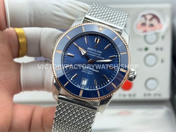 GF Factory Breitling Superocean Heritage B20 UB2010161C1A1 42mm GoldSteel Blue Dial