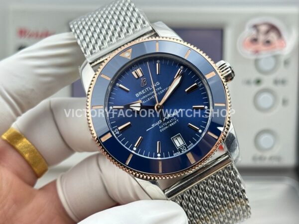 GF Factory Breitling Superocean Heritage B20 UB2010161C1A1 42mm GoldSteel Blue Dial