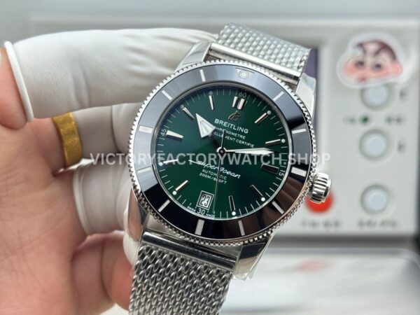 GF Factory Breitling Superocean Heritage B31 AB3111361L1A1 42mm Steel Green Dial