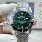 GF Breitling Superocean Heritage B31 AB3111361L1A1 steel green dial
