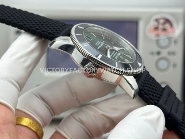 GF Factory Breitling Superocean Heritage B31 AB3111361L1A1 42mm Steel Rubber Strap Green Dial