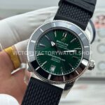 GF Factory Breitling Superocean Heritage B31 AB3111361L1A1 42mm Steel Rubber Strap Green Dial