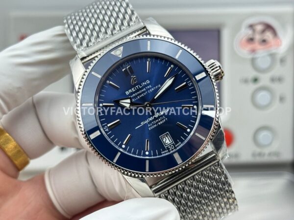 GF Factory Breitling Superocean Heritage ll AB2010 42mm Steel Blue Dial