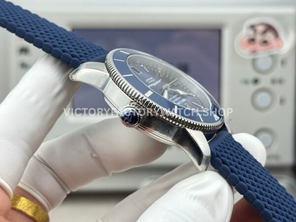 GF Factory Breitling Superocean Heritage ll AB2010 42mm Steel Rubber Strap Blue Dial