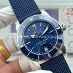 GF Factory Breitling Superocean Heritage ll AB2010 42mm Steel Rubber Strap Blue Dial