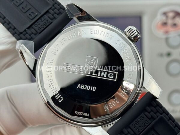 GF Factory Breitling Superocean Heritage ll AB201012.G827154A 42mm Steel Rubber Strap White Dial (1) GF Factory Breitling Superocean Heritage ll AB201012.G827154A 42mm Steel Rubber Strap White Dial