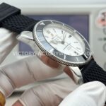 GF Factory Breitling Superocean Heritage ll AB201012.G827154A 42mm Steel Rubber Strap White Dial (2) GF Factory Breitling Superocean Heritage ll AB201012.G827154A 42mm Steel Rubber Strap White Dial