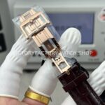 GR Factory Blancpain Villeret Quantième Complet 6654-3642-55B 40mm Rose Gold Leather Strap Roman Numerals White Dial (6) GR Factory Blancpain Villeret Quantième Complet 6654-3642-55B 40mm Rose Gold Leather Strap Roman Numerals White Dial
