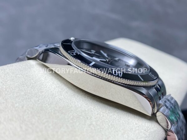 GR Factory Tudor Black Bay M7941A1A0NU-0003 41mm Full Steel Black Aluminum Bezel Black Dial