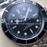 GR Factory Tudor Black Bay M7941A1A0NU-0003 41mm Full Steel Black Aluminum Bezel Black Dial