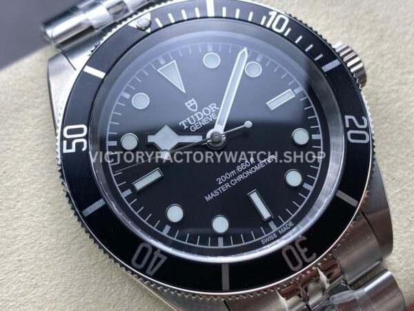 GR Factory Tudor Black Bay M7941A1A0NU-0003 41mm Full Steel Black Aluminum Bezel Black Dial