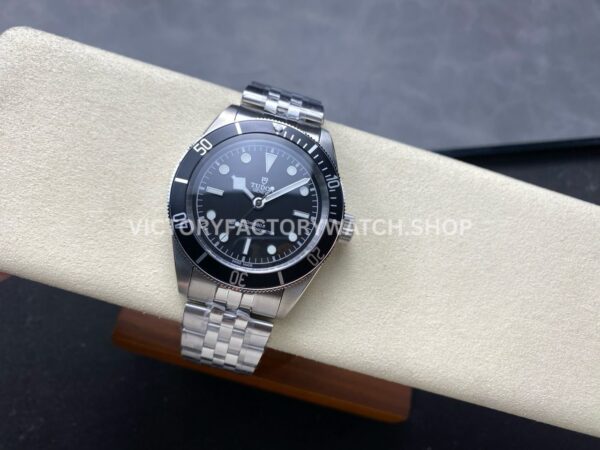 GR Factory Tudor Black Bay M7941A1A0NU-0003 41mm Full Steel Black Aluminum Bezel Black Dial