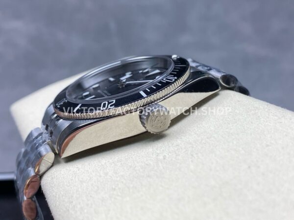 GR Factory Tudor Black Bay M7941A1A0NU-0003 41mm Full Steel Black Aluminum Bezel Black Dial