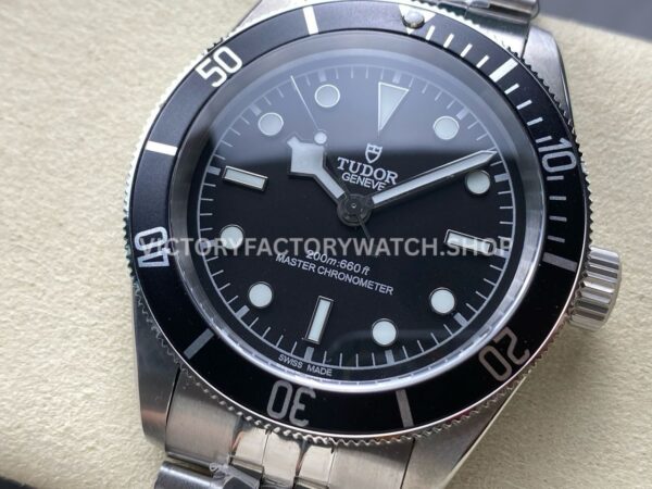 GR Factory Tudor Black Bay M7941A1A0NU-0003 41mm Full Steel Black Aluminum Bezel Black Dial