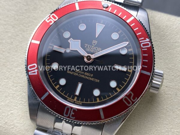 GR Factory Tudor Black Bay M7941A1A0RU-0003 41mm Full Steel Red Aluminum Bezel Black Dial (7) GR Factory Tudor Black Bay M7941A1A0RU-0003 41mm Full Steel Red Aluminum Bezel Black Dial