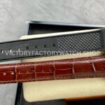 HG Factory Breguet Marine 5517BR/Y2/5ZU 39mm Rose Gold Leather Strap Silver Dial