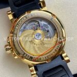 HG Factory Breguet Marine 5817BA129V8 39mm Rose Gold Rubber Strap Silver Dial (9) HG Factory Breguet Marine 5517BR/Y2/5ZU 39mm Rose Gold Rubber Strap Silver Dial