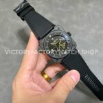 M+ Factory Bell & Ross BR 03 BR03A-CPS-CE-SRB 41mm Ceramic Rubber strap Black Dial