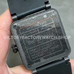 M+ Factory Bell & Ross BR 03 BR03A-CPS-CE-SRB 41mm Ceramic Rubber strap Black Dial