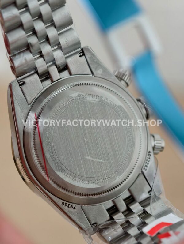 M+ Factory Tudor Heritage Black Bay Chrono 79360B-0002 41mm Full Steel Ceramic Bezel Blue Dial Jubilee