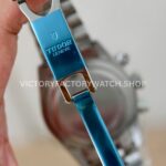 M+ Factory Tudor Heritage Black Bay Chrono 79360B-0002 41mm Full Steel Ceramic Bezel Blue Dial Jubilee