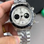 M+ Factory Tudor Panda Black Bay Chrono 79360N-0002 41mm Full Steel Ceramic Bezel White Dial Jubilee (3) M+ Factory Tudor Black Bay Chrono panda dial