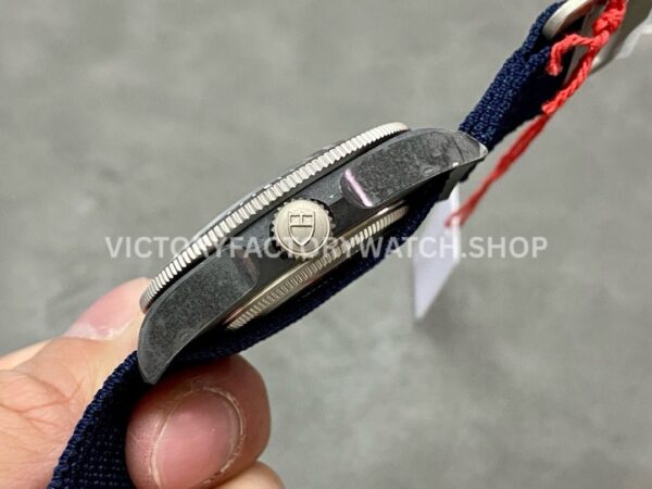 M+ Factory Tudor Pelagos 25707KN 42mm Carbon Fiber Textile Strap Blue Dial (9) M+ Factory Tudor Pelagos 25707KN 42mm Carbon Fiber Textile Strap Blue Dial